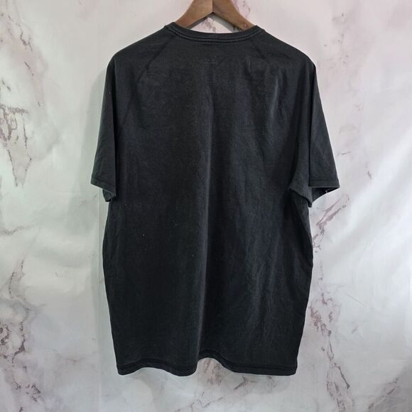 Carhartt T Shirt Mens Large Black Pocket Relaxed Fit Tee Short Sleeve Raglan Mid - Picture 5 of 11